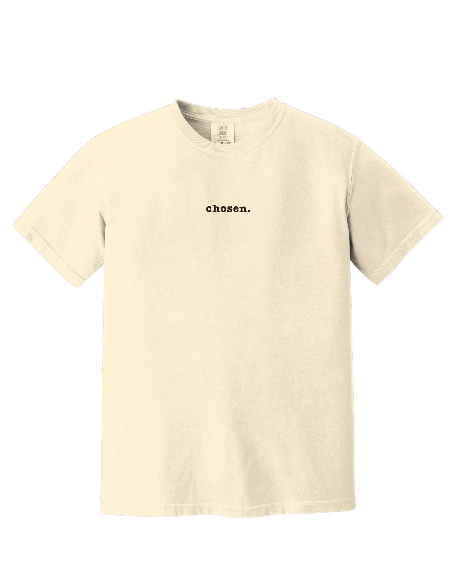 chosen. Embroidered Christian Tee