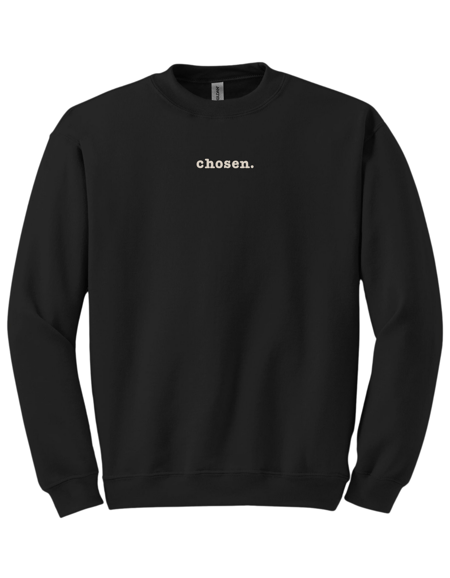 chosen. Christian Embroidered Sweater.